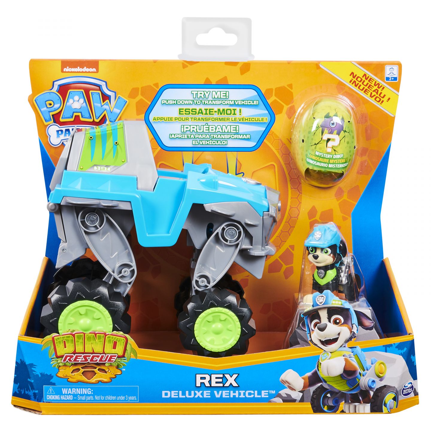 Dino Rescue Rex Deluxe Vehicle