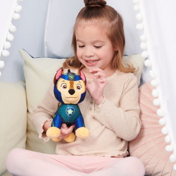 PAW Patrol Aqua Pups, Dierenknuffel van 20 cm, stijlen kunnen variëren